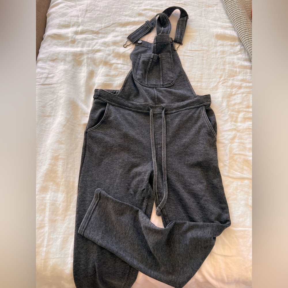 Dark Gray Overalls